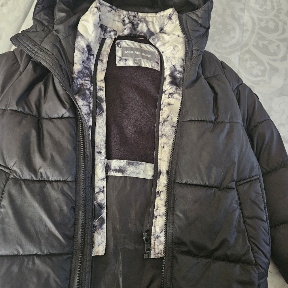 Michael Kors Black Puffer Jacket for Men